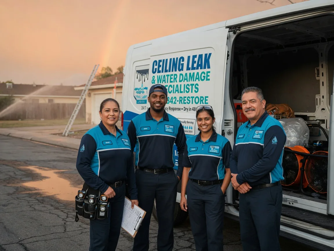Ceiling Leak Cleanup company in Lewiston Woodville, NC
